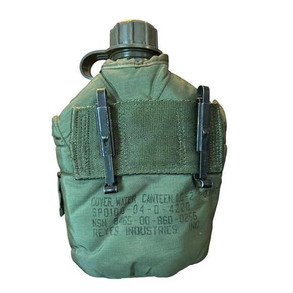 US Military G.I. Water Canteen With Cover LC-2 - Picture 3 of 10